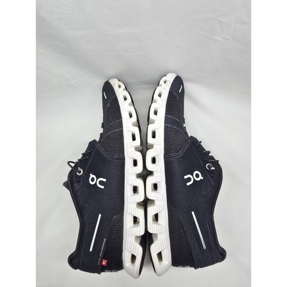 On Cloud 6 Men's Running Shoes Sneakers Men’s Size 9.5 Black/White *READ* - Picture 10 of 16